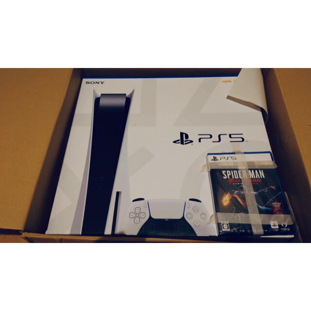 PS5 本体+カセット付きエンタメ/ホビー