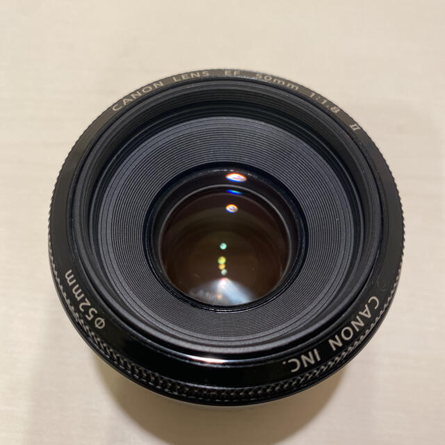Canon(キヤノン)のCanon EF50㎜ F1.8 II 単焦点レンズ スマホ/家電/カメラのカメラ(レンズ(単焦点))の商品写真