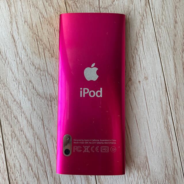 Apple(アップル)のiPod nano 第5世代　8G スマホ/家電/カメラのオーディオ機器(ポータブルプレーヤー)の商品写真