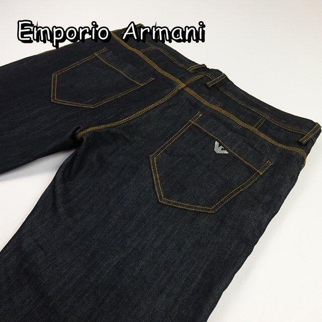 Emporio Armani(エンポリオアルマーニ)のエンポリオ・アルマーニ　jude：sexy fit 　38　ウエスト約100ｃｍ メンズのパンツ(デニム/ジーンズ)の商品写真