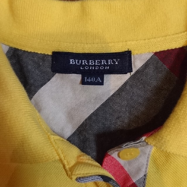 BURBERRY(バーバリー)のお値下げBURBERRYポロシャツ キッズ/ベビー/マタニティのキッズ服女の子用(90cm~)(Tシャツ/カットソー)の商品写真