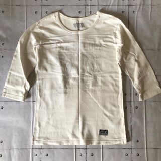 七分丈カットソー アイボリー ホワイト 白(Tシャツ/カットソー(七分/長袖))