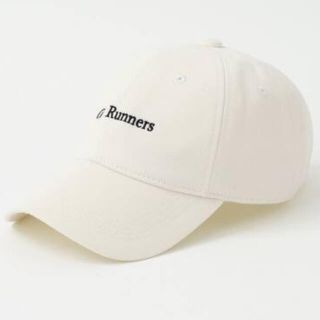 ドゥーズィエムクラス(DEUXIEME CLASSE)のAMERICANA:City runner CAP(ホワイト)(キャップ)