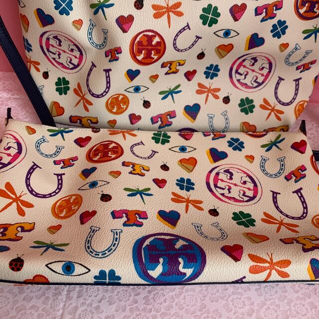 Tory Burch(トリーバーチ)のトリーバーチ　幸運のモチーフ柄ショルダー&ハンドバック♡ レディースのバッグ(ショルダーバッグ)の商品写真