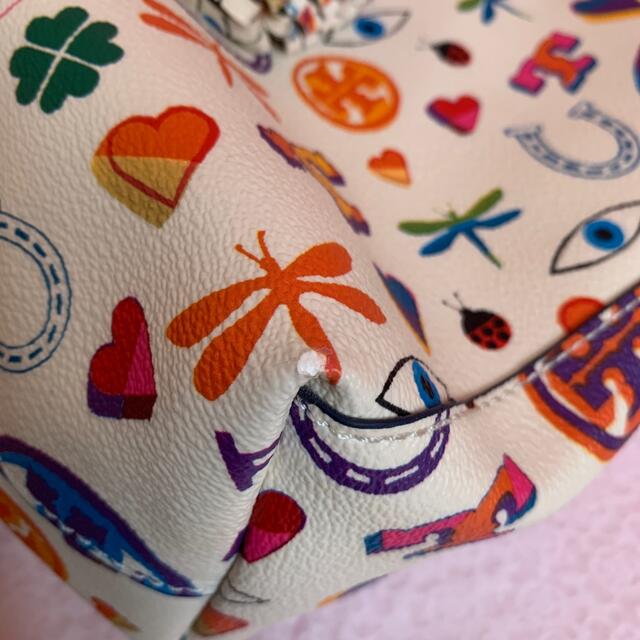 Tory Burch(トリーバーチ)のトリーバーチ　幸運のモチーフ柄ショルダー&ハンドバック♡ レディースのバッグ(ショルダーバッグ)の商品写真