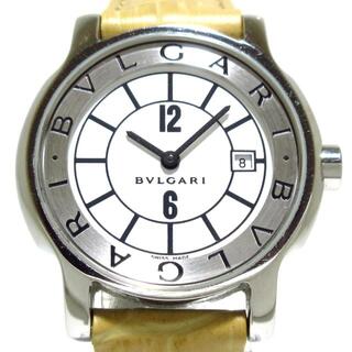 ブルガリ(BVLGARI)のブルガリ 腕時計 ソロテンポ ST29S 白(腕時計)
