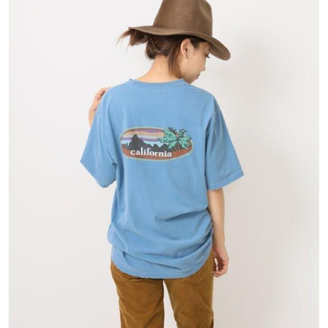 DEUXIEME CLASSE(ドゥーズィエムクラス)のDeuxieme ClasseバックプリントTシャツ レディースのトップス(Tシャツ(半袖/袖なし))の商品写真