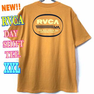 ザノースフェイス(THE NORTH FACE)のビッグロゴ ☆ RVCA ポケT  Tシャツ カーキ XXL 3L アースカラー(Tシャツ/カットソー(半袖/袖なし))