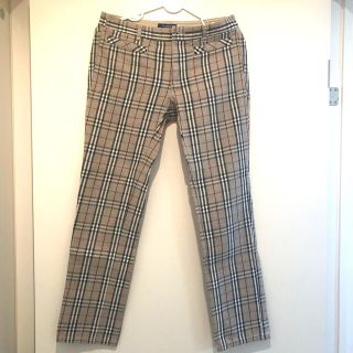 バーバリーブルーレーベル(BURBERRY BLUE LABEL)のバーバリー　パンツ(カジュアルパンツ)