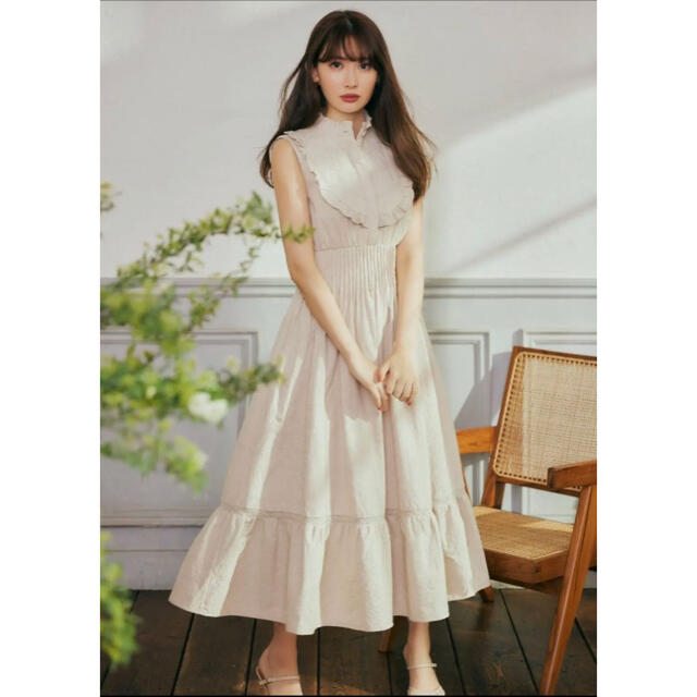 SNIDEL(スナイデル)のHerlipto Paisley Cotton Lace Long Dress レディースのワンピース(ロングワンピース/マキシワンピース)の商品写真