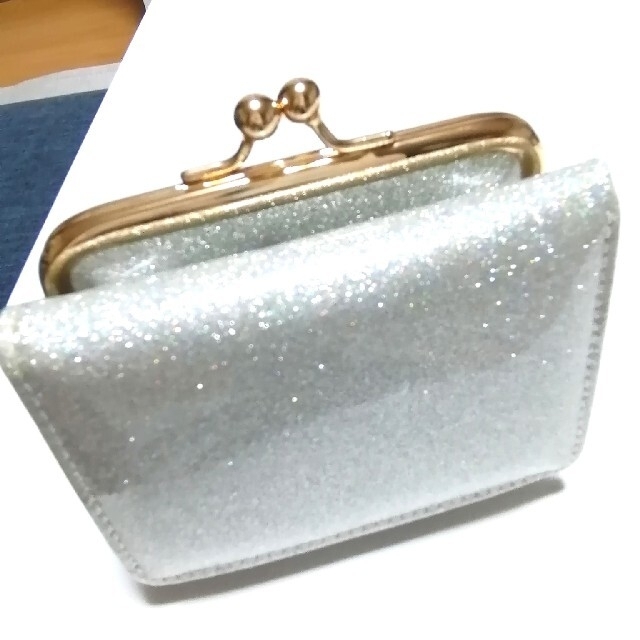 コンパクト　財布　がま口 レディースのファッション小物(財布)の商品写真