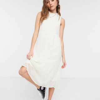 エイソス(asos)の最終値下げ【ASOS•日本未入荷】Vero Moda ミディスモックドレス(ひざ丈ワンピース)