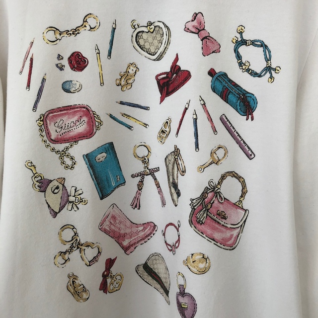 Gucci(グッチ)のGUCCI  キッズロンT  グッチ キッズ/ベビー/マタニティのキッズ服女の子用(90cm~)(Tシャツ/カットソー)の商品写真