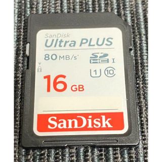 サンディスク(SanDisk)のSanDisk SDHCカード  16GB（80MB/s Class10）(その他)