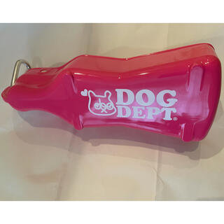 ドッグデプト(DOG DEPT)のDogdept ウォーターボトル　ピンク(犬)