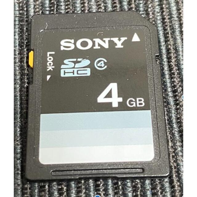 SONY(ソニー)のSONY  SDHCカード  4GB（Class4） スマホ/家電/カメラのカメラ(その他)の商品写真