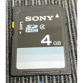 ソニー(SONY)のSONY  SDHCカード  4GB（Class4）(その他)