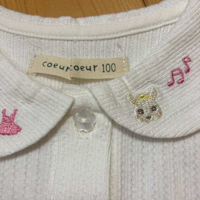 coeur a coeur(クーラクール)のクーラクール・ブラウス キッズ/ベビー/マタニティのキッズ服女の子用(90cm~)(Tシャツ/カットソー)の商品写真