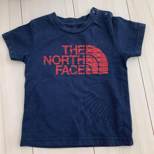 THE NORTH FACE(ザノースフェイス)の早い者勝ち！ノースフェイスTシャツ キッズ/ベビー/マタニティのベビー服(~85cm)(Ｔシャツ)の商品写真