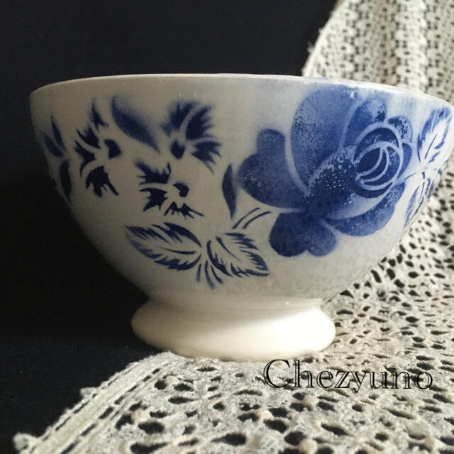 フランスアンティーク カフェオレボウル - 美術品/アンティーク フランスアンティーク カフェオレボウル - 美術品/アンティーク