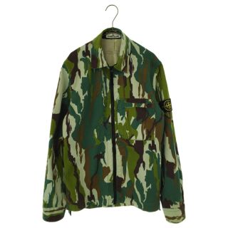 STONE ISLAND マウンテンパーカー　カモ柄　迷彩　L  赤　黒