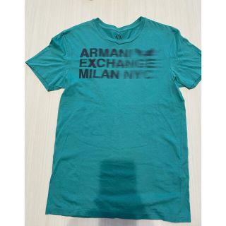 アルマーニエクスチェンジ(ARMANI EXCHANGE)のアルマーニ　Tシャツ　グリーン(Tシャツ/カットソー(半袖/袖なし))