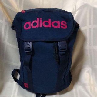 アディダス(adidas)のリュック バックパック　アディダス　スウェット　ユミーン　かぶせ(リュック/バックパック)