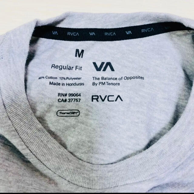 RVCA(ルーカ)のユニセックス RVCA ルーカ 速乾性 tシャツ ジムトレーニング 半袖 M メンズのトップス(Tシャツ/カットソー(半袖/袖なし))の商品写真