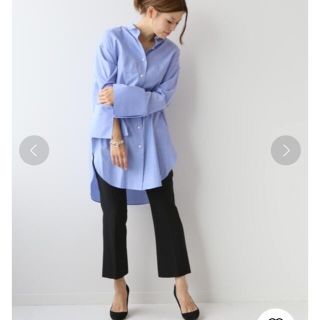 ドゥーズィエムクラス(DEUXIEME CLASSE)のロイヤルブルー様専用　カフス　ロングシャツ　LONG SHIRT(シャツ/ブラウス(長袖/七分))