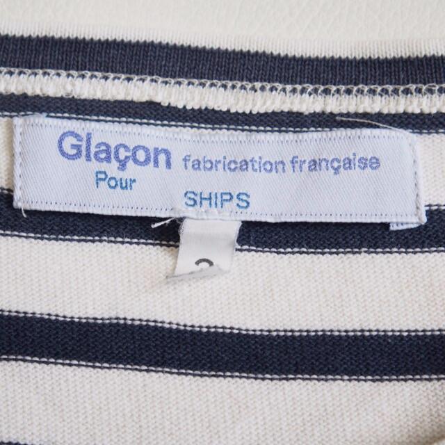 SHIPS(シップス)のフランス製 GLACON ×SHIPS ボートネックカットソー★シップス メンズのトップス(Tシャツ/カットソー(七分/長袖))の商品写真