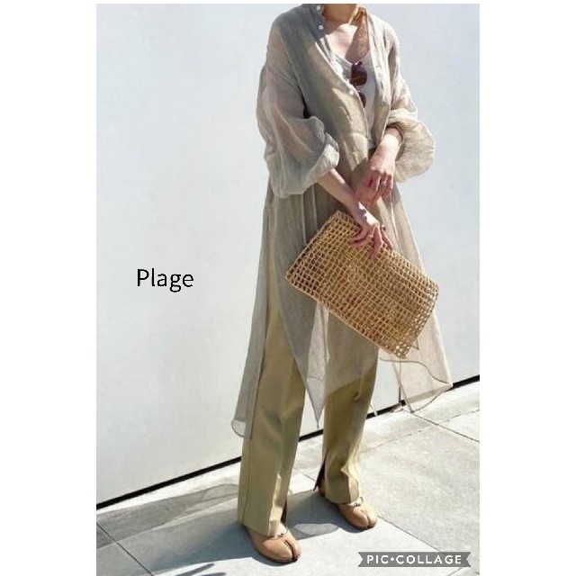 完売【Plage】美品！R’IAM リアム ASA MESH シャツ