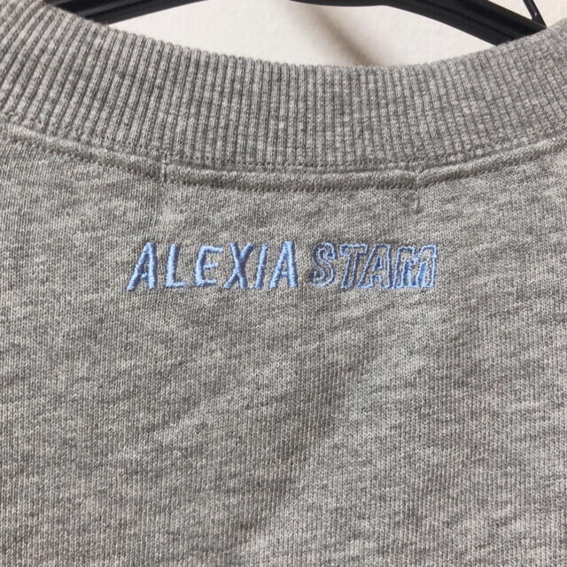 ALEXIA STAM(アリシアスタン)のLogo Short Sleeve Cropped Sweatshirt レディースのトップス(Tシャツ(半袖/袖なし))の商品写真