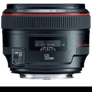 キヤノン(Canon)の【新品・未開封 】Canon EF 50mm F1.2L USM(レンズ(単焦点))