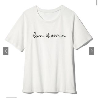 グレイル(GRL)のグレイル　英語　白Tシャツ(Tシャツ(半袖/袖なし))