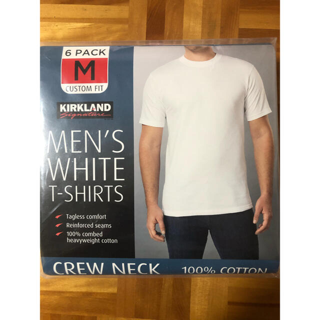 コストコ(コストコ)のコストコカークランド クルーネックシャツ メンズのトップス(Tシャツ/カットソー(半袖/袖なし))の商品写真