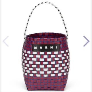 マルニ(Marni)のマルニ　ポッドバッグミニ　ピクニックバッグ　新品　かごバッグ　バッグ(かごバッグ/ストローバッグ)