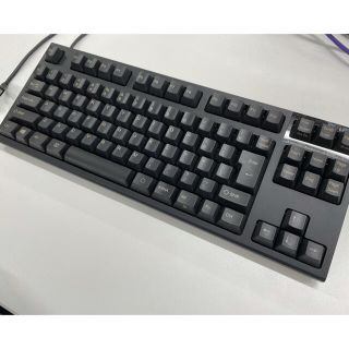 フジツウ(富士通)の【美品】realforce tkl r2tl-jp4-bk 日本語配列 45g(PC周辺機器)