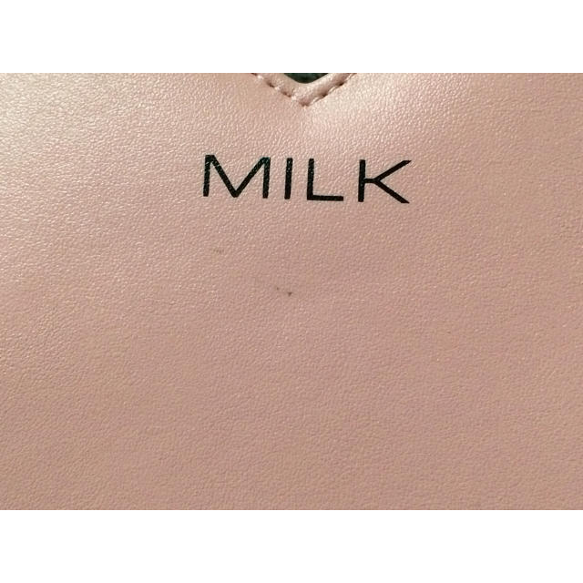 MILK(ミルク)の[ゆん様専用]MILK ハートバッグ ピンク レディースのバッグ(ハンドバッグ)の商品写真