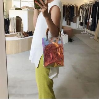 アメリヴィンテージ(Ameri VINTAGE)の完売品‼️‼️❤️AMERI❤️ MEDI AURORA CLEAR BAG(ハンドバッグ)