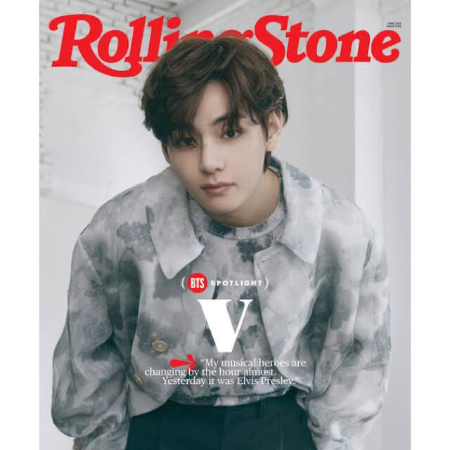 Rolling Stone V テテ 表紙 1