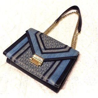 マイケルコース(Michael Kors)の早い物勝ち！正規品♥︎希少♡マイケルコース デニムロゴ  ショルダーバッグ(ショルダーバッグ)