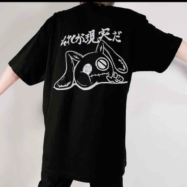 NieR Black cotton カットソー  オーバーサイズ　ノベルティ付 メンズのトップス(Tシャツ/カットソー(半袖/袖なし))の商品写真