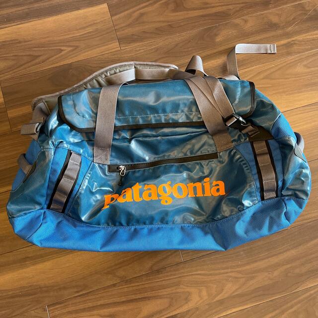 USA製 00年製 Patagonia ブラックホールダッフル ボストンバッグ-