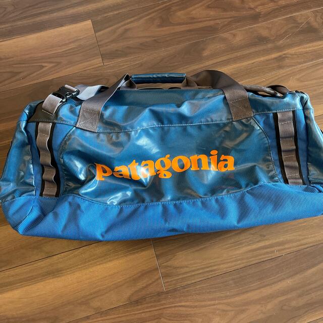 USA製 00年製 Patagonia ブラックホールダッフル ボストンバッグ-