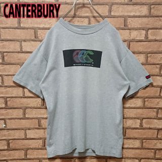 カンタベリー(CANTERBURY)のCANTERBURY カンタベリー フロント プリント メンズ 半袖 Tシャツ(Tシャツ/カットソー(半袖/袖なし))