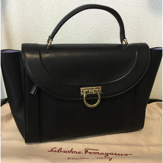 Ferragamo ソフィア レインボー バッグ カーフスキン