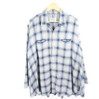 KIDILL 19ss Check Flare Shirt キディル チェック (シャツ)