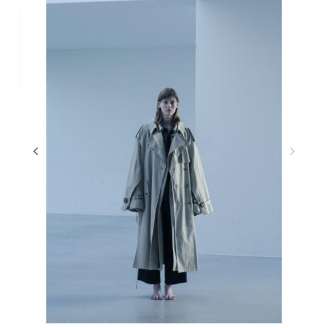 stein20SS DOUBLE SHADE TRENCH COAT