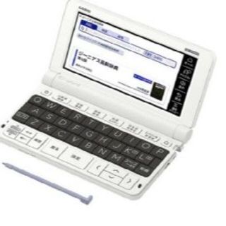 カシオ(CASIO)のXD-SV4000 カシオ 電子辞書 エクスワード 高校生ベーシック　ホワイト(電子ブックリーダー)