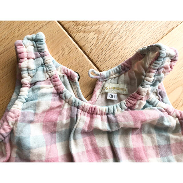 パンパンチュチュ　ワンピース　80センチ キッズ/ベビー/マタニティのキッズ服女の子用(90cm~)(ワンピース)の商品写真